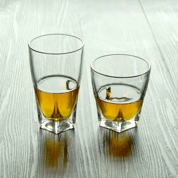 

2 Pcs set high quality fashion home bar lead-free whiskey glass cups 0901-36