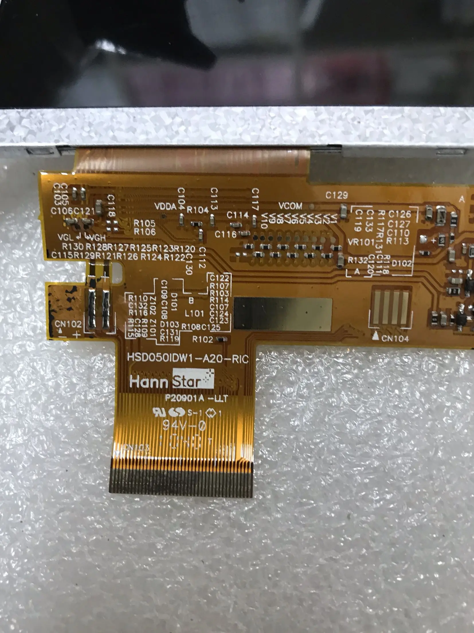HSD050IDW1-A20-RIC LCD ÷ ȭ LT50003DIT-02