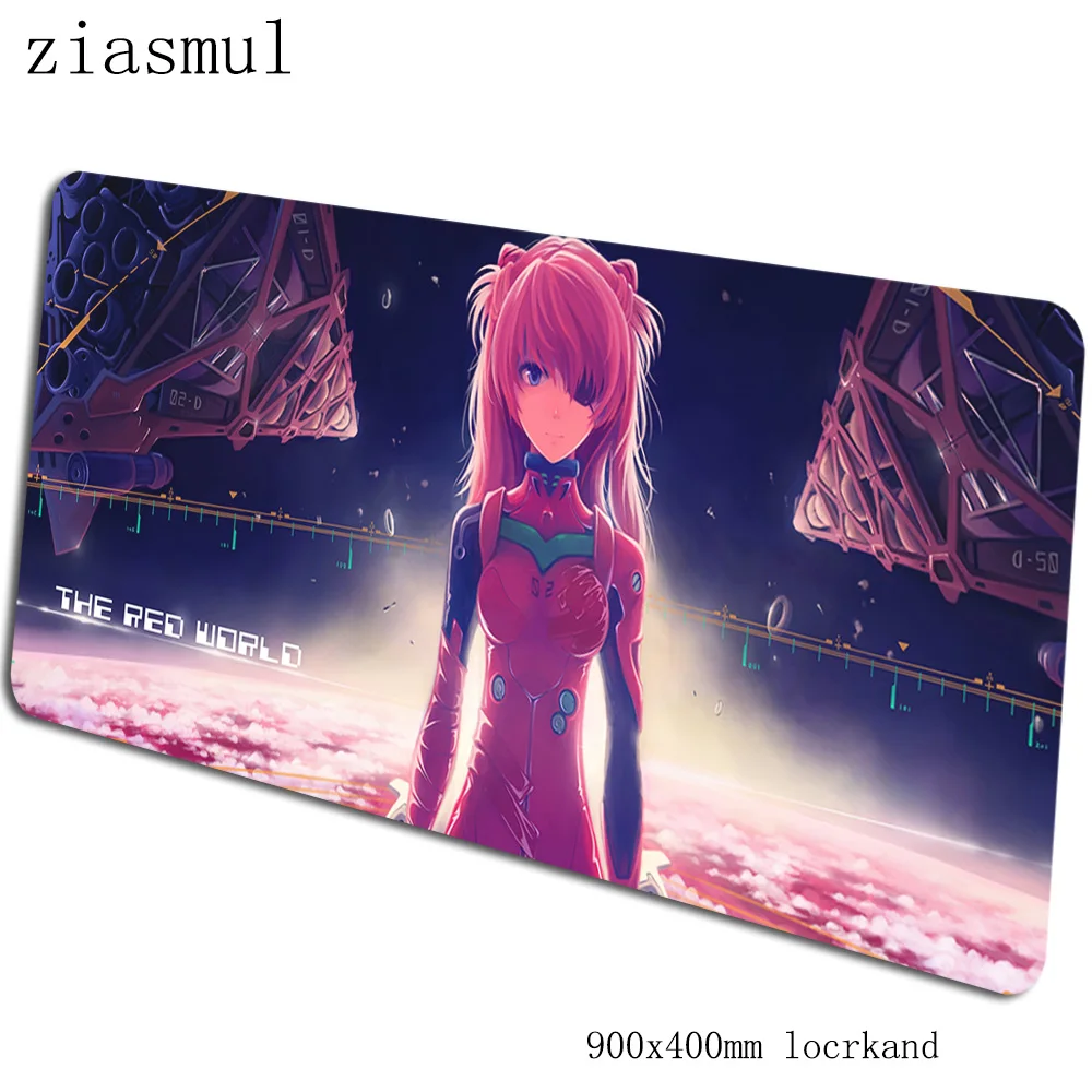 Evangelion padmouse 900x400x3 мм игровой коврик для мыши игровой красочный Коврик для мыши геймерский компьютерный стол мультяшный коврик notbook mousemat pc - Цвет: pattern 10