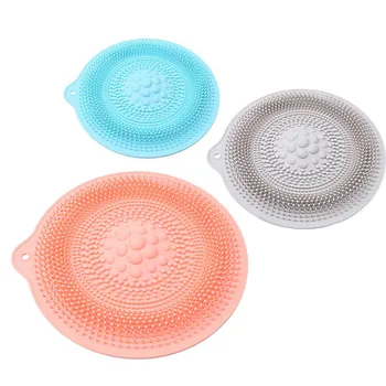 

1 Pcs Silicone Foot Scrubber Massager Pad Shower Foot Brush Deep Clean Exfoliate SPA TB Sale