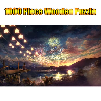 

New Hot Brilliant Landscape Jigsaw Puzzle 1000 Pieces Adult High Definition Puzzle Toys Gift SMR88