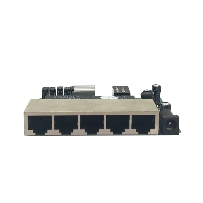 Модуль pcba 5 портов 10/100/1000 Мбит/с Gigabit сетевые переключатели фабрика OEM/ODM США ЕС вилка ноутбук посылка коммутатор для сети Ethernet, концентратор локальной сети