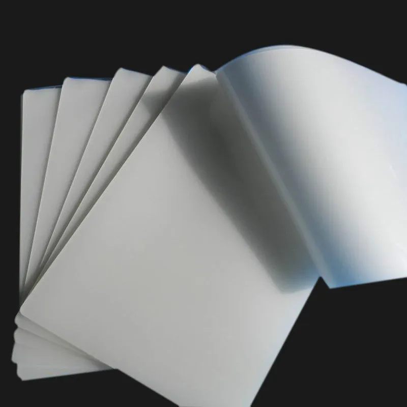 60 Mic A4 Pet/Photos/Documents Certificates Pictures Heat-sealing Film Thermal Packaging Paper 50pcs Batch Photo Film laminating films