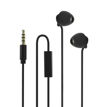 

In-Ear Sleep Headset Wire-Controlled Mobile Phone Headset Hifi Heavy Bass Earplugs Mobile Phone Universal