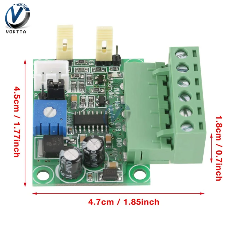 DC 0-5 V/0-10 V Аналоговое входное напряжение до 0- PWM модуль преобразователя сигнала 2-20KHZ для PWM управления скоростью двигателя Интерфейс Цепи