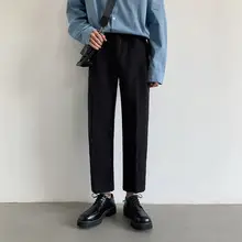 

Pants Summer Hot Sale Style Casual Loose Nine Points Trousers With Men And Women Solid Color Leisure Tidal Current