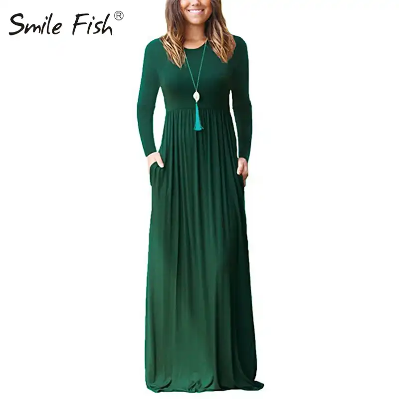 pocket maxi dress