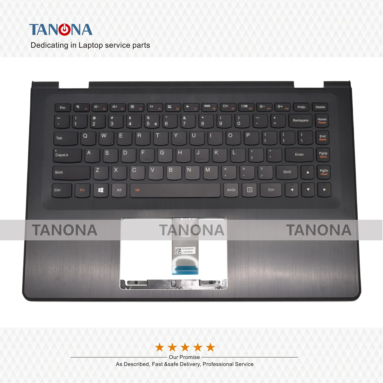Оригинальная Новинка 5CB0J34105 для Lenovo Yoga 500-14 500-14ISK 14IHW 14IBD Flex 3-14 1470 1480 Подставка рук
