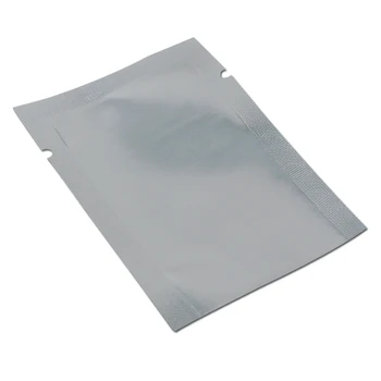 

18*26cm Open Top Translucent Aluminum Foil Pack Bag For Party Dried Food Silver / Clear Heat Sealable Vacuum Pouches Plastic Bag