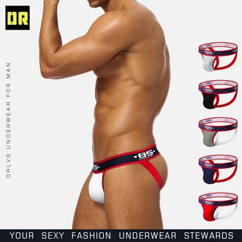

BS Sexy Men Thongs Briefs Men Gay Underwear Male Jockstraps Gay Men Underpants Jocks Bikini gay G-string Tanga BS137