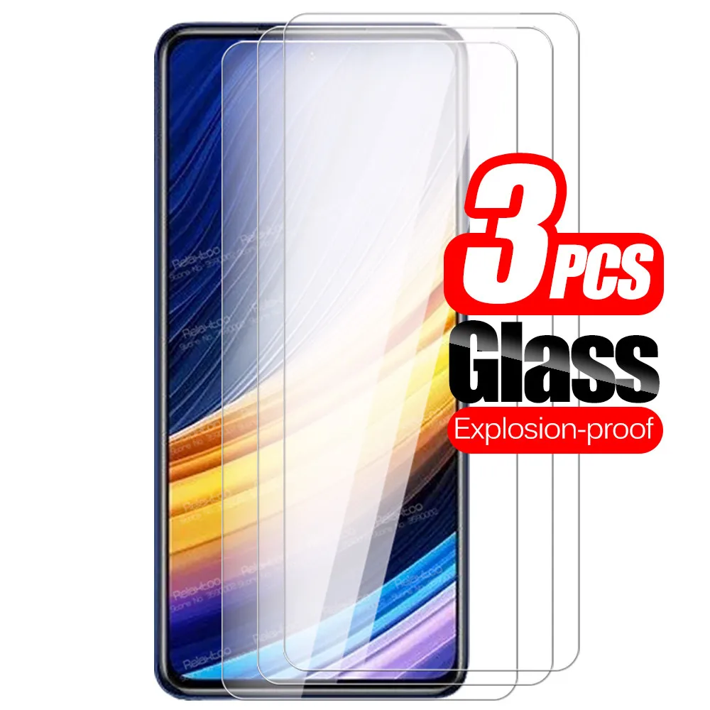 Защитное стекло для Xiaomi Poco X3 Pro 3 шт. | Мобильные телефоны и аксессуары