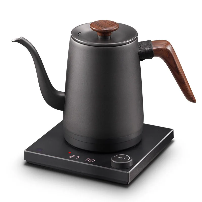 1L Electric kettle With Temperature control Smart kettle coffee kettle Gooseneck teapot 220V 1350w Fast heat pot Water kettle полностью автоматическое автомобильное зарядное устройство 110v 220v до 12v 6a 10a smart fast