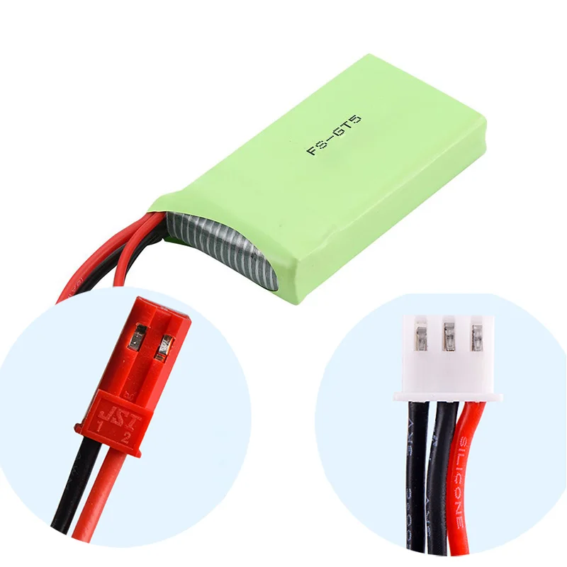 RC Lipo батарея 7 4 V 1500mAh 2S для Flysky FS-GT5 2 4G 6CH передатчик автомобиля лодки | Игрушки и