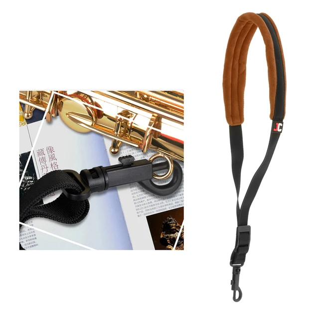 Professional Saxophone Strap Soft Padded Sax Neck Harness Sax Harness Strap