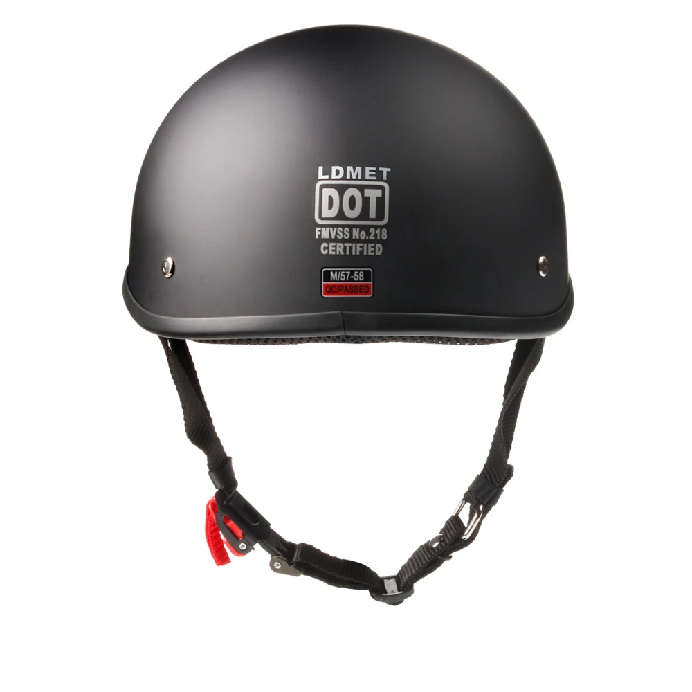 Baratos Moto rcycle casco media cara casco vintage retro cascos párr moto Scooter crucero helicóptero