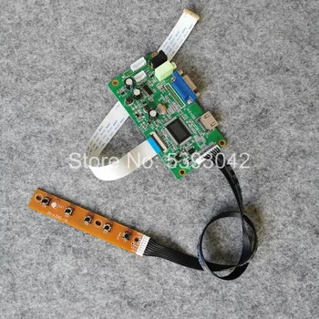 

For LQ133M1JW12 LQ133M1JW13 notebook PC panel 1920*1080 13.3" HDMI+VGA display controller drive board WLED EDP 30Pins DIY kit