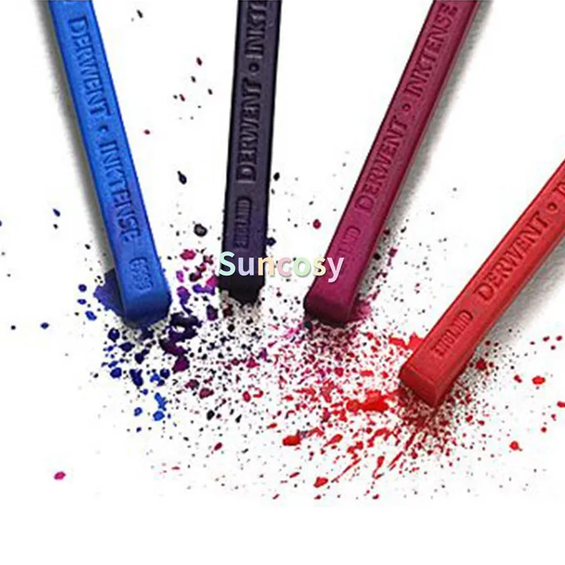 Derwent Inktense Blocchi Colore XL 12 Pezzi - Acquerello E Inchiostro Per Artisti - Foto 10