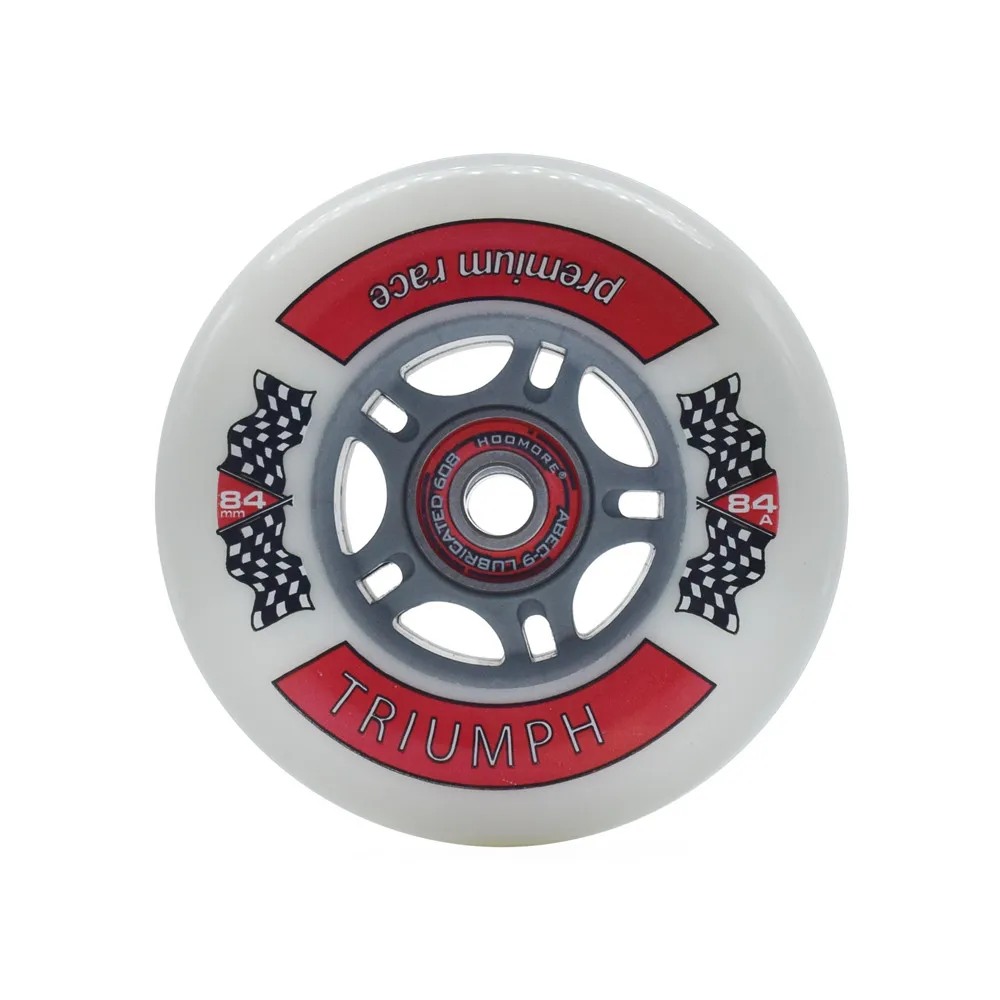 colore rosso BKAUK diametro 8 mm 1 paio di ruote per pattinaggio in linea