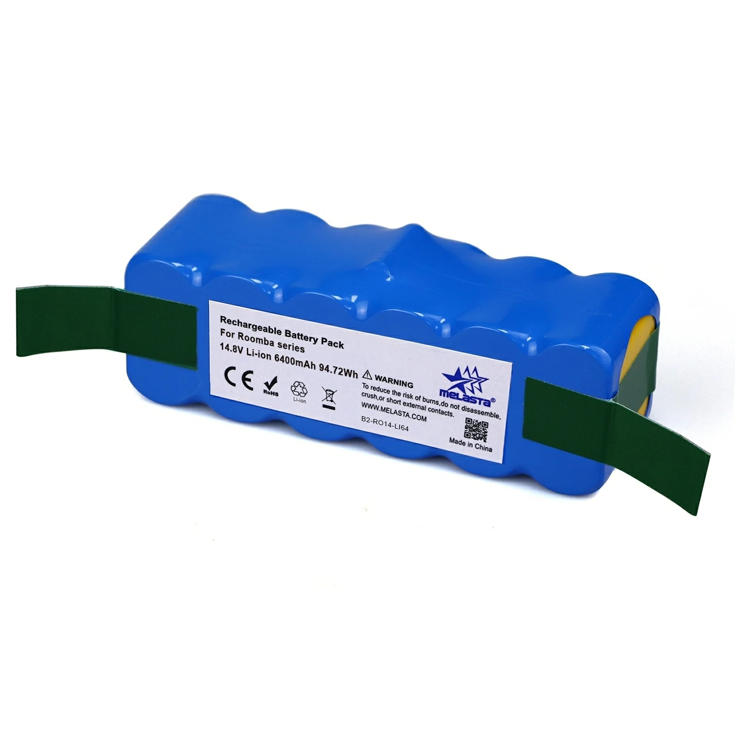 

Li-ion 14.8V 6.4Ah Battery for iRobot Roomba 500 600 700 800 Series 510 530 550 560 580 620 630 650 760 770 780 790 870 880 R3