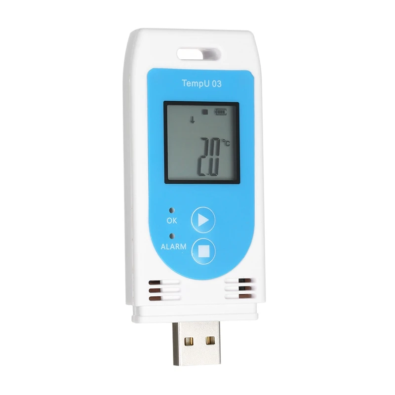 Горячий USB Регистратор данных влажности и температуры многоразовый RH TEMP Регистратор данных Регистратор Humiture записывающий измеритель с 12000 Record Capac