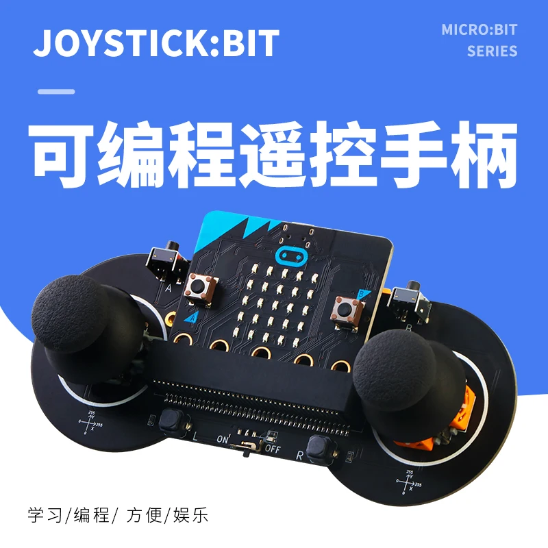 

Microbit Programmable Gamepad JoyStick Micro:bit Wireless Remote Control Rocker Module Expansion Board Kit