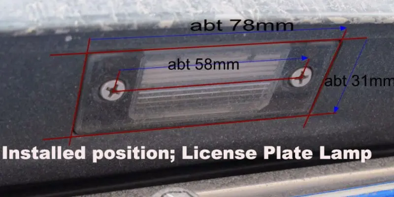 For Volkswagen VW Golf Passat B5 City Jetta Classic Touareg Tiguan Bora HD Car Reversing Parking Camera Backup Rear View Camera (6)