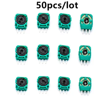 

50pcs Replacement Trimmer Potentiometer Sensor for PS4 Xbox One Trim Pot Resistors Repair Parts for Thumb Stick Analog Joystick