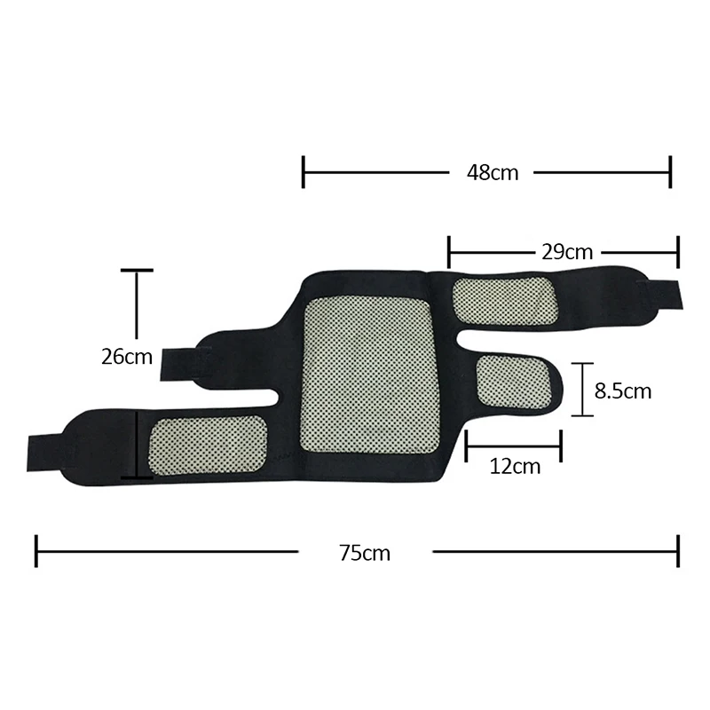 Самонагревающийся Магнитный наколенник, поддерживающий наколенник, тепловая физическая терапия, защита от артрита, наколенник для ног