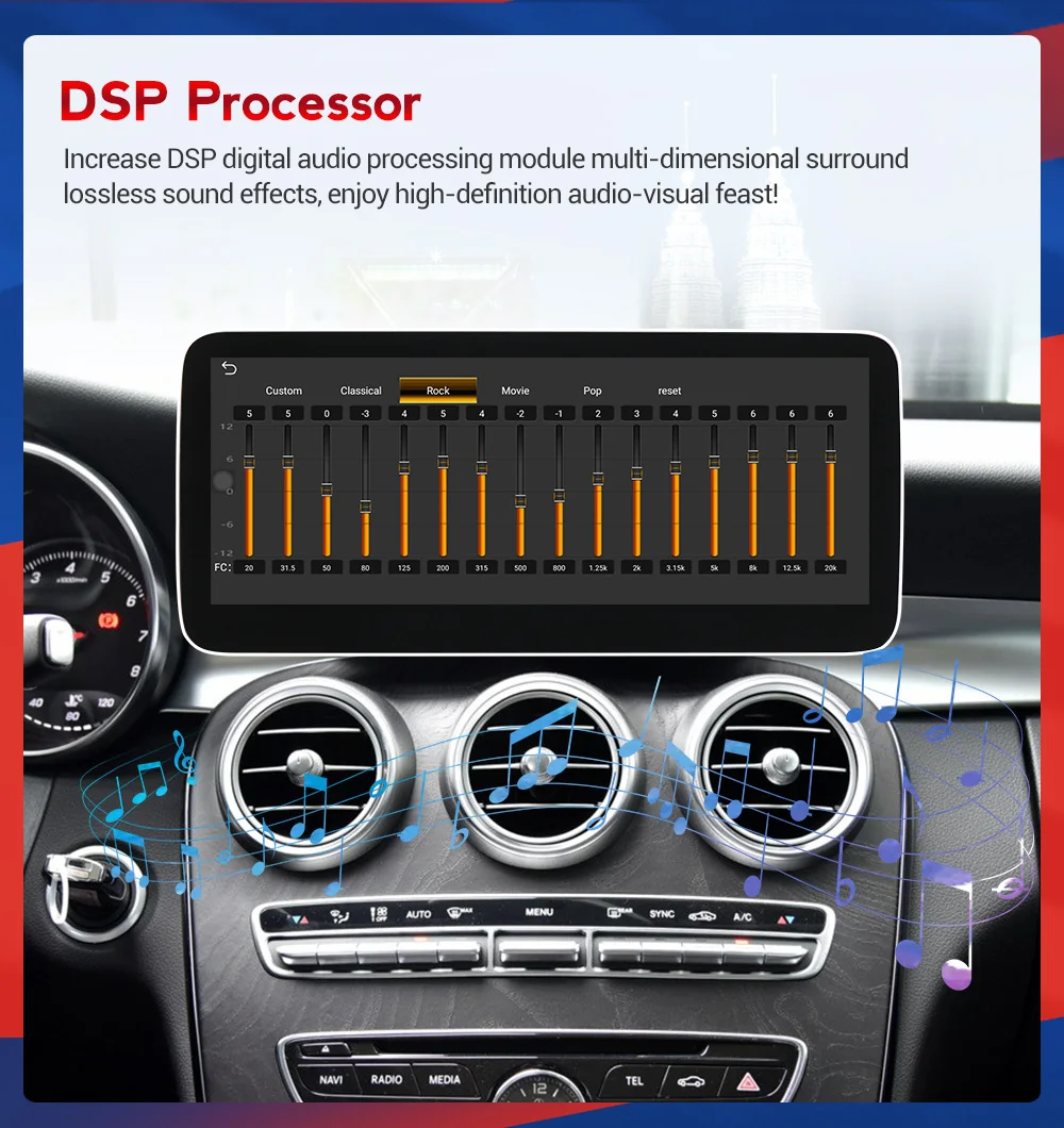 8 cores 8+128GB Android10.0 car multimedia player for Mercedes Benz E Class W212 2009-2015 RHD Built-in carplay DSP 1920X720HD