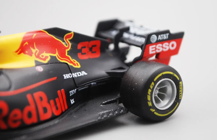 Bburago 1/43 1:43 Масштаб 2019 RB15 Redbull Red Bull No33 33 F1 формула 1 гоночный автомобиль отлитый под