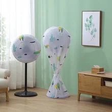 Геометрический веер с принтом чехол для домашнего использования защитный напольный вентилятор водонепроницаемый чехол от пыли Круглый Вентилятор пальто Хо использовать держать аксессуары