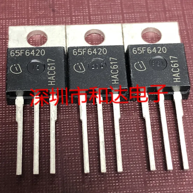 5 шт. 65F6420 IPP65R420CFD-220 650V 27A