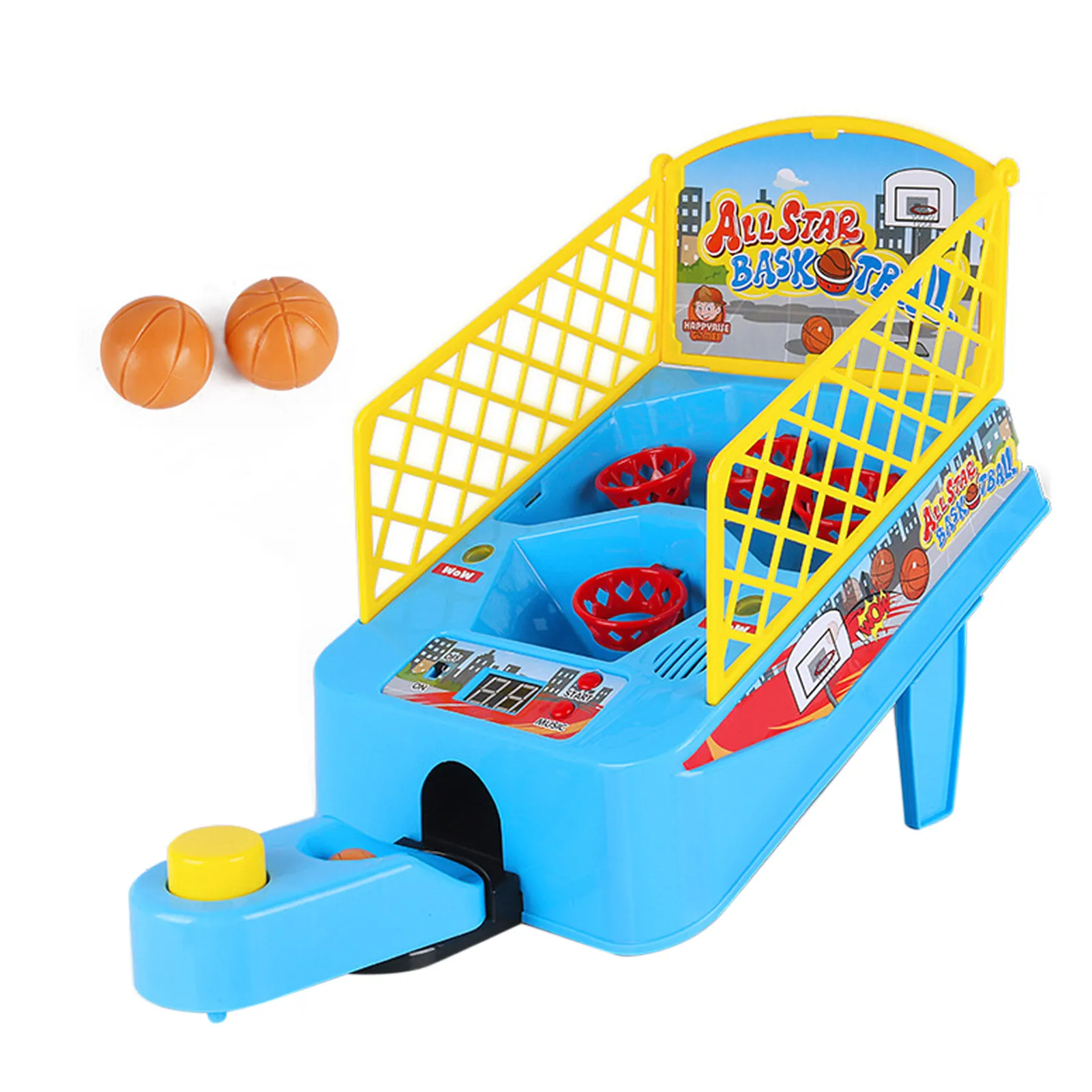 Mini Basketball Machine Competitive Game Table Toy Battle Interactive Board  Game Friends Party Mini Basketball Game Toy|Board Games| - AliExpress