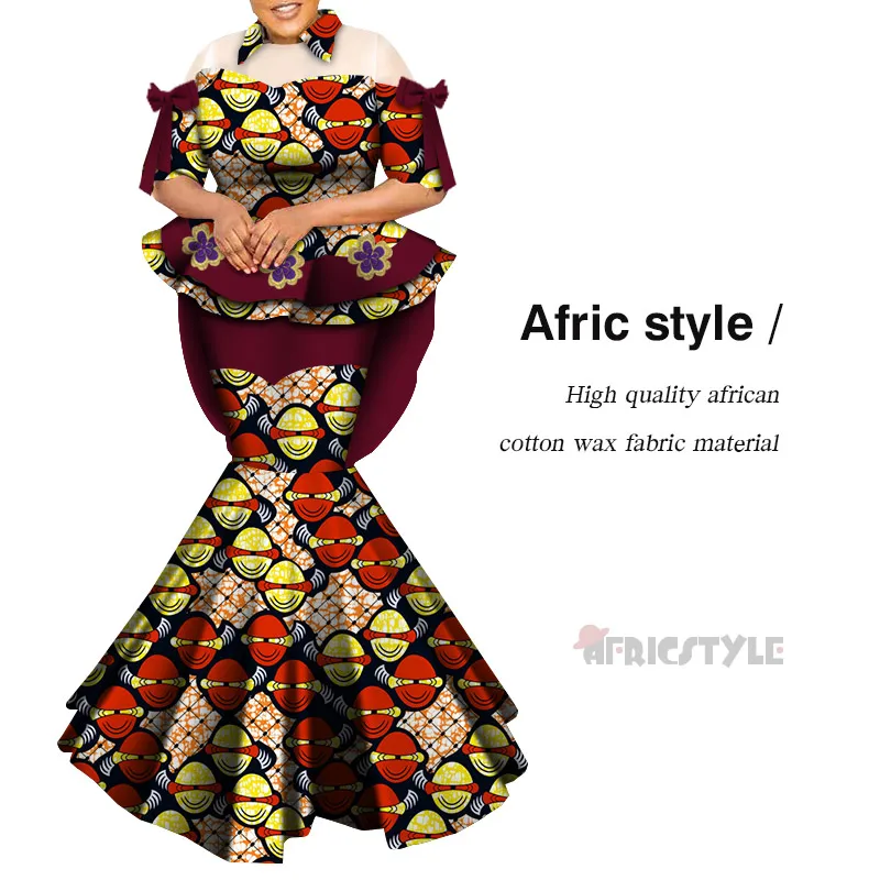 Vestidos africanos para as mulheres bazin riche