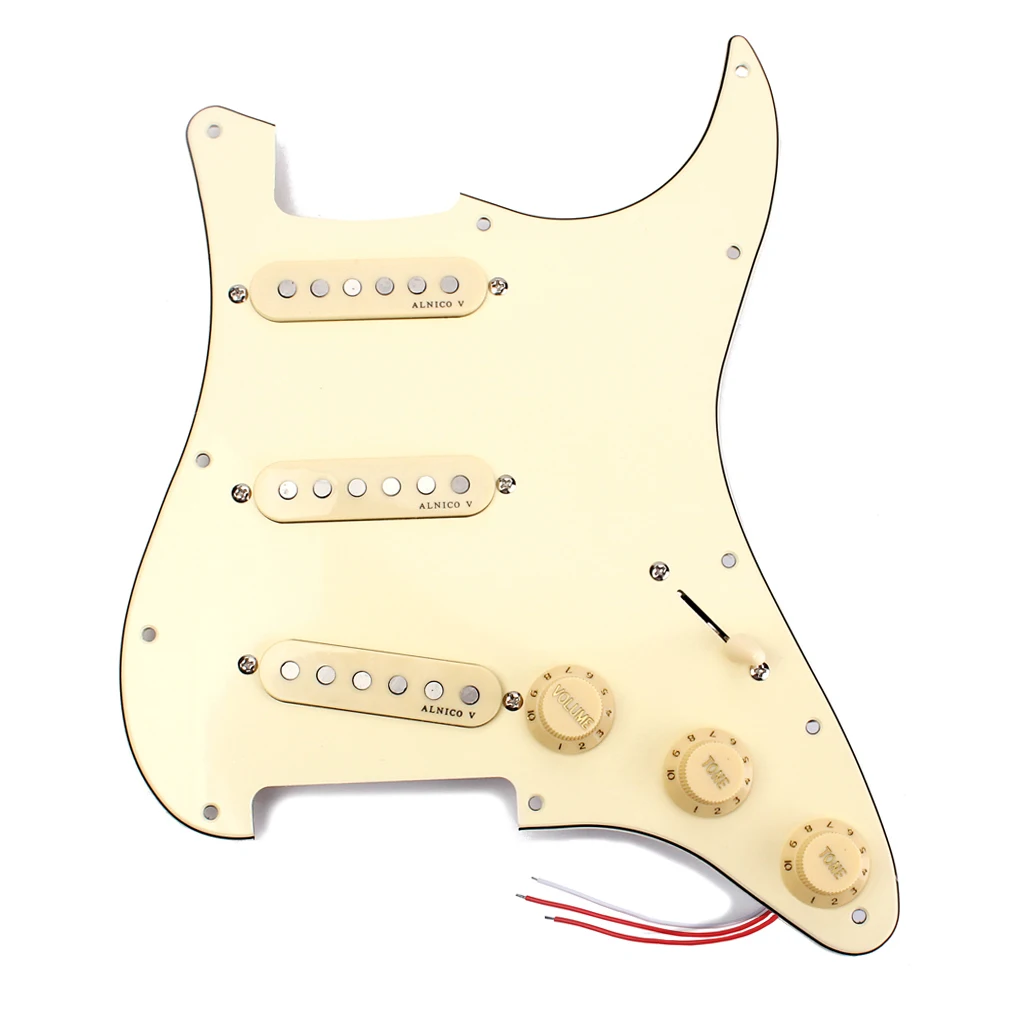SSS Prewired загружено накладку с одной катушкой доставка набор для Fender электрогитара