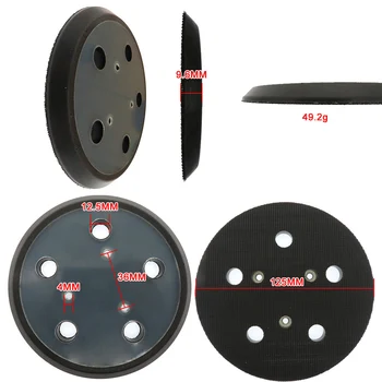 

Polishing Grinding 5 Inch Metal Disc Sanding Pad Kit For Porter Cable 333 333VS