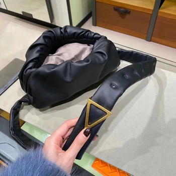 

2020 New Female Cloud Bag Chest Bag Fold Shoulder Bags Fashion Casual Shoulder Messenger Bags Women Purse and Handbags Louis Bag