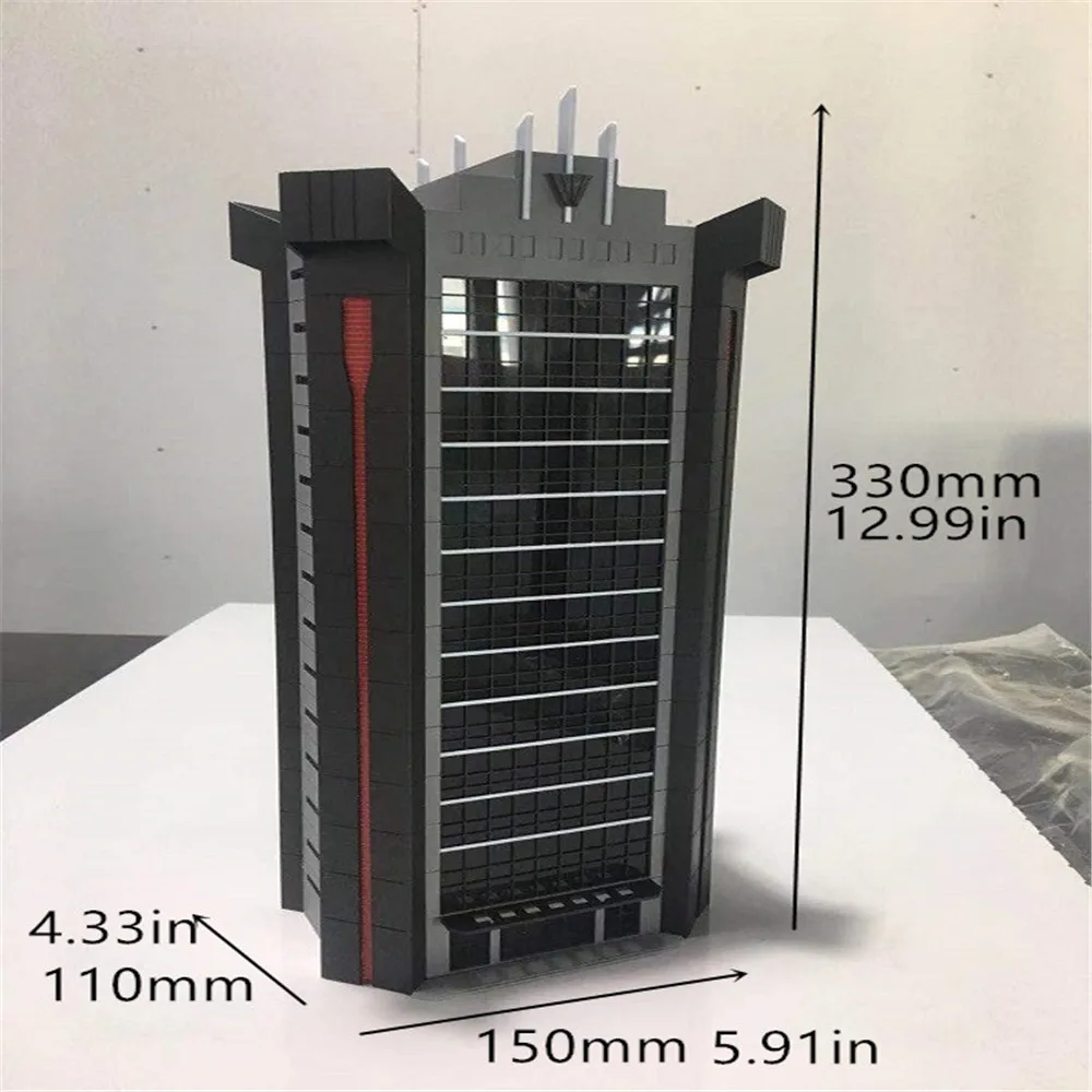 N scale 1/150 железнодорожная станция аниме сцена модель жесткий пластик промышленный для n trian макет модель здания