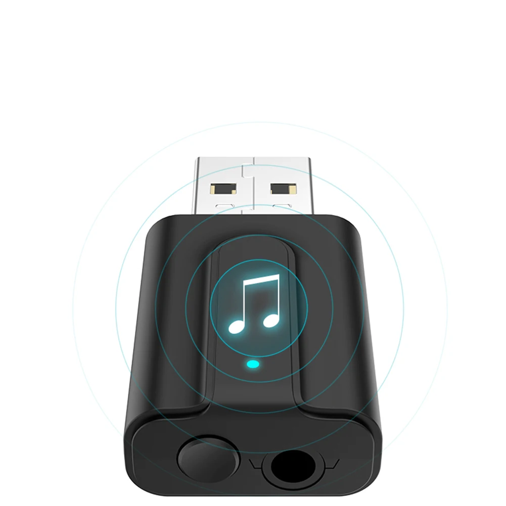 USB стерео музыкальный беспроводной адаптер T10 портативный Bluetooth-совместимый