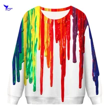 С цифровым 3d-рисунком женские толстовки для скейтбординга в стиле хип-хоп с круглым вырезом, спортивная одежда, Осенние Топы, куртки-парки