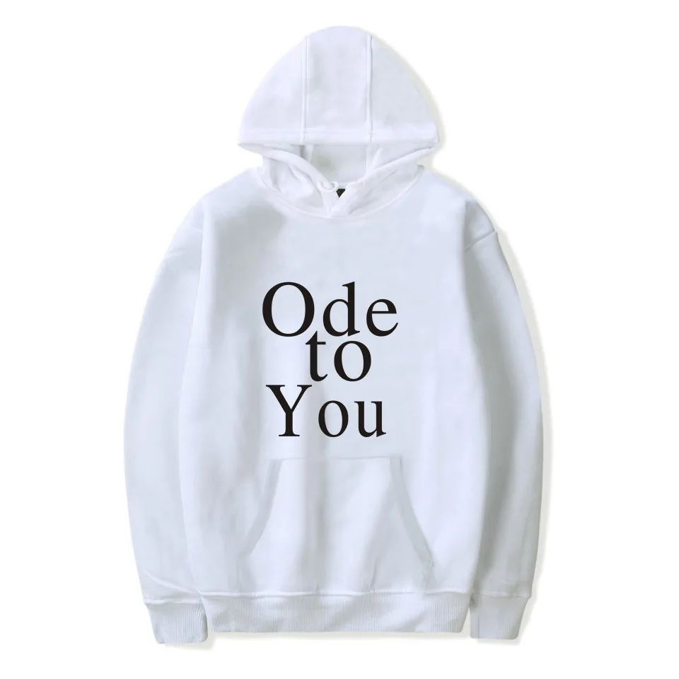 

2021 Ode To You print Hoodies Men/Women Casual Long Sleeve Hooded Sweatshirt Korean loose tops ins tide Sweatshirt Clothes