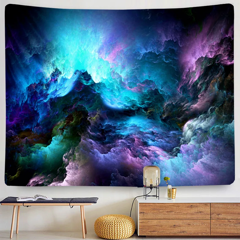 

colorful wall hanging deco wall boheme abstract black ground digit artcolorful scandinavian home Yoga mat Wholesale free Shippi