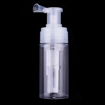 

New Dismountable Travel Powder Spray Bottle PET Material Cosmetics Bottles Transparent Dry Powder Spray Bottle Deodorants 110ml