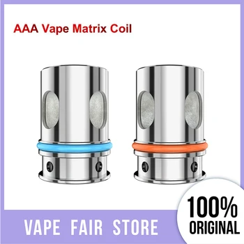 

5pcs Original AAA Vape Matrix 80W Coil with 0.16/0.3 Mesh Coils for AAAvape Matrix 80W Pod/AAAvape Matrix 80W Kit E-cig Coils