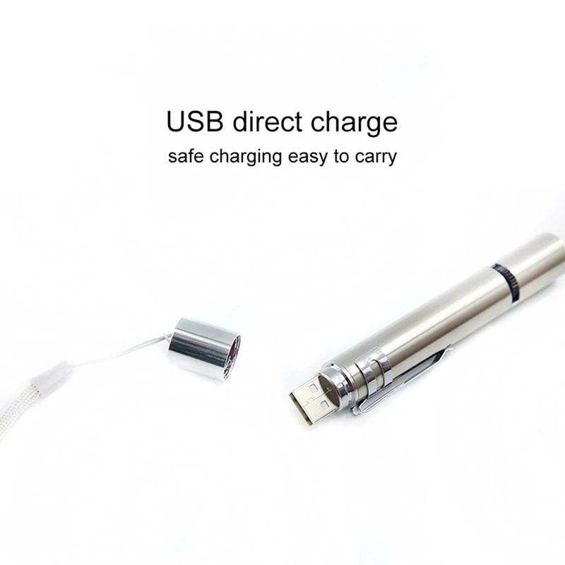 USB Перезаряжаемый светодиодный лазерный светильник для кошек, игрушка в красный горошек, лазерная указка, лазерная ручка, Интерактивная игрушка с кошкой