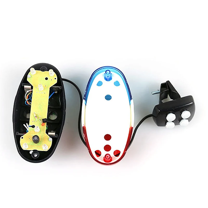Flash Deal Bicycle Overclocking Horn Bell Siren Waterproof Multifunction Cycle Lamp Bike Light Red/Blue 6 leds For Road Bike 3 Flash Deal Bicycle Overclocking Horn Bell Siren Waterproof Multifunction Cycle Lamp Bike Light Red/Blue 6 leds For Road Bike 3