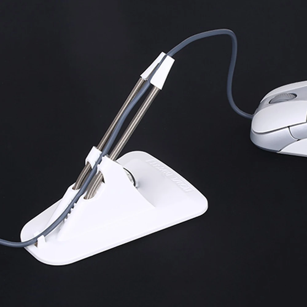 

Computer peripherals mice & keyboards accessories mouse clip cable winder, mouse bungee, mouse cord holder