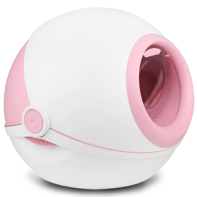 Closed Training Self Cleaning Cat Litter Box White Toilet Tray Shorthair Cat Litter Shovel Pet Accessories New Large MM60MSP Closed Training Self Cleaning Cat Litter Box White Toilet Tray Shorthair Cat Litter Shovel Pet Accessories New Large MM60MSP