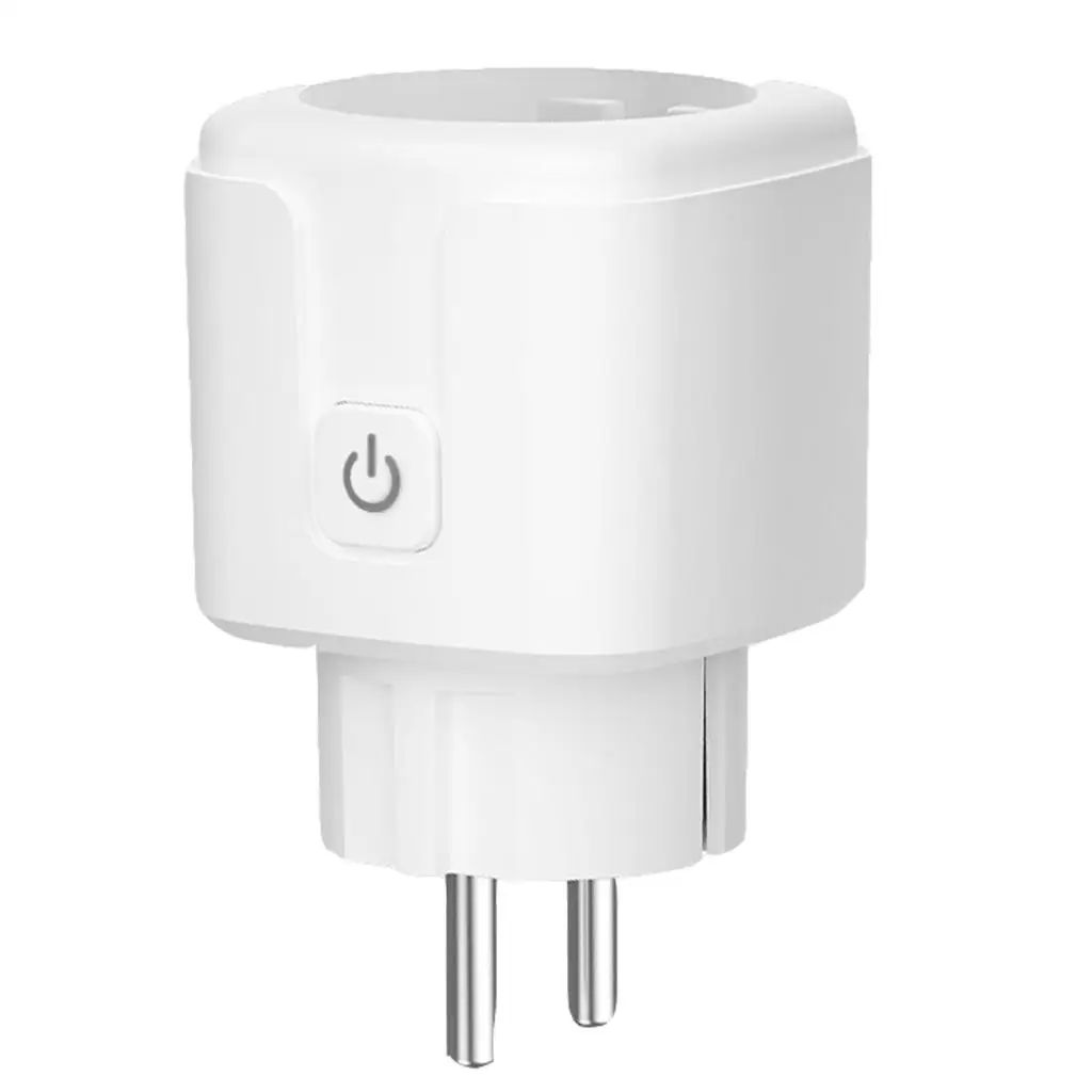 WIFI smart plug EU WiFi Socket With Timing APP Control,Compatible Alexa Mini Voice Intelligent Control