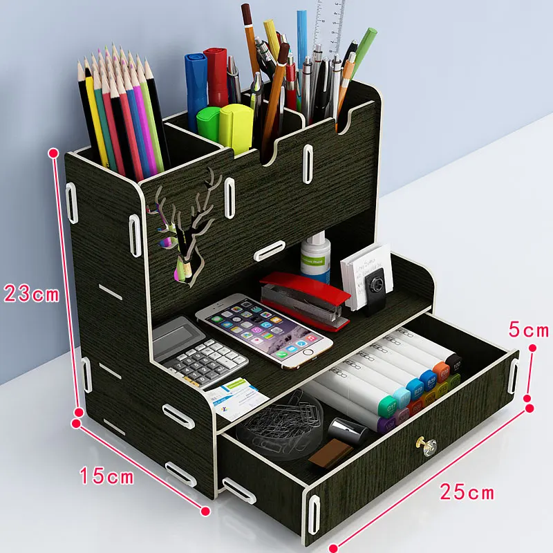 Ceny Kreatywny odbiornik Penholder moda pulpit układ nauka Blogger Nordic Penholder długopis biurowy uchwyt pen organizer